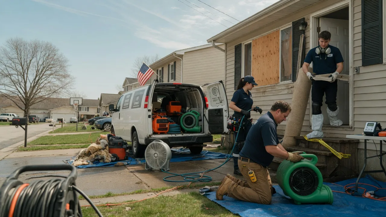 Water Damage Restoration in Janesville, MN near me